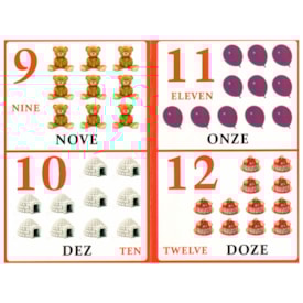 Segunda imagem do produto Minha Primeira Enciclopédia Bilíngue | Números