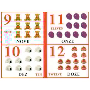 Segunda imagem do produto Minha Primeira Enciclopédia Bilíngue | Números