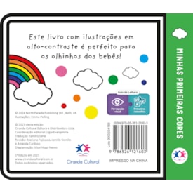 Segunda imagem do produto Minhas Primeiras Cores | Ciranda Cultural