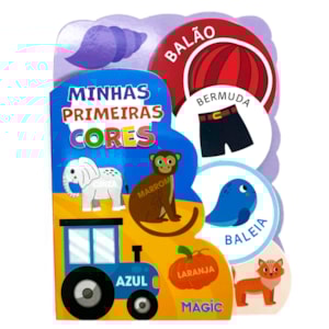 Minhas Primeiras Cores | Livros Magic
