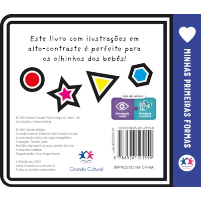 Segunda imagem do produto Minhas Primeiras Formas | Ciranda Cultural