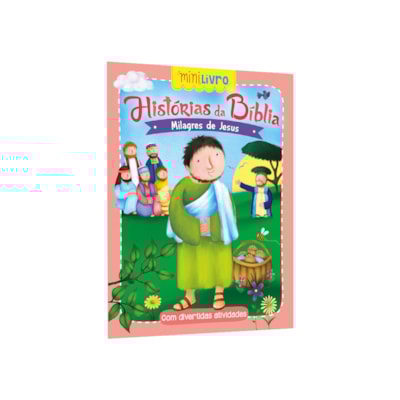 Mini Livro | Histórias da Bíblia | Milagres de Jesus