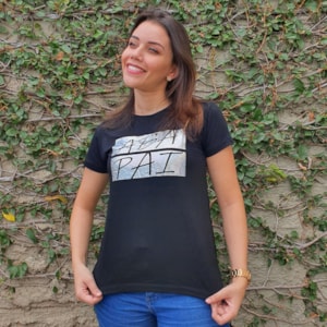 Mini Veste Abba Pai | Preta | Pecado Zero