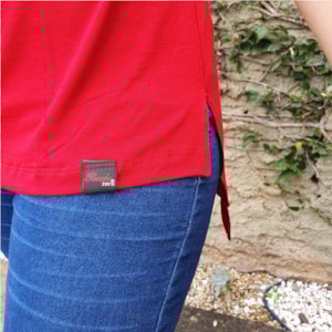 Segunda imagem do produto Mini Veste Abençoada | Vinho | Pecado Zero