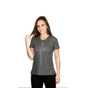 Mini Veste Fé | Cinza | Pecado Zero | GG