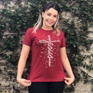 Mini Veste Jesus Cristo | Vinho | Pecado Zero | GG