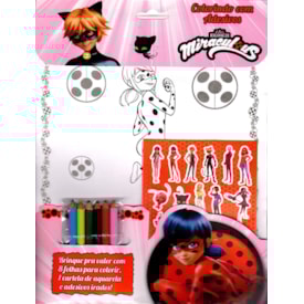 Miraculous | Colorindo com Adesivos