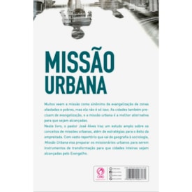 Segunda imagem do produto Missão Urbana | José Alves