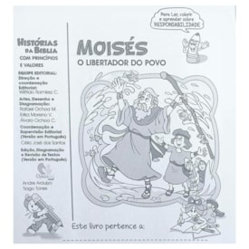 Segunda imagem do produto Moisés o Libertador de Um Povo | Histórias da Bíblia Com Princípios e Valores 3