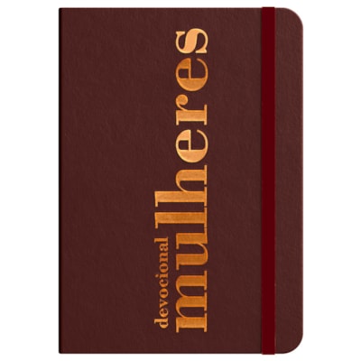 Moleskine | Devocional Mulheres  | Marrom | Viviane Martinello