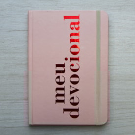 Segunda imagem do produto Moleskine | Meu Devocional  | Rosa | Viviane Martinello