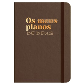 Moleskine | Os Planos de Deus | Bronze | Viviane Martinello