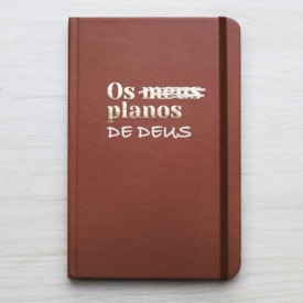 Segunda imagem do produto Moleskine | Os Planos de Deus | Marrom |  Viviane Martinello