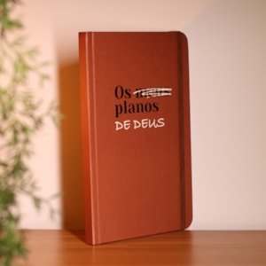 Segunda imagem do produto Moleskine | Os Planos de Deus | Marrom | Viviane Martinello