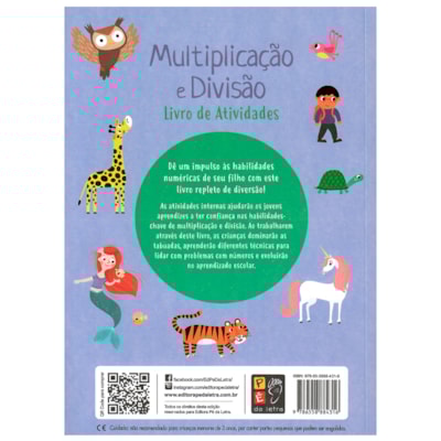 Segunda imagem do produto Multiplicação E Divisão | Livro De Atividades | Penny Worms