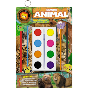 Mundo Animal | Livro Meu Primeiro Kit de Artes
