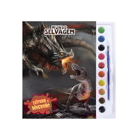 Mundo Selvagem | Leitura e Diversão | Aquarela