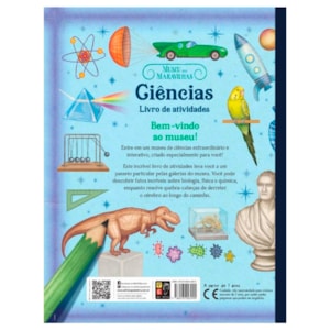 Segunda imagem do produto Museu das Maravilhas | Ciências | Livro de Atividades | Lisa Regan & Vlad Stankovic