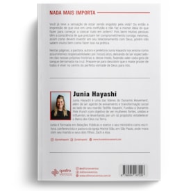 Segunda imagem do produto Nada mais importa | Junia Hayashi