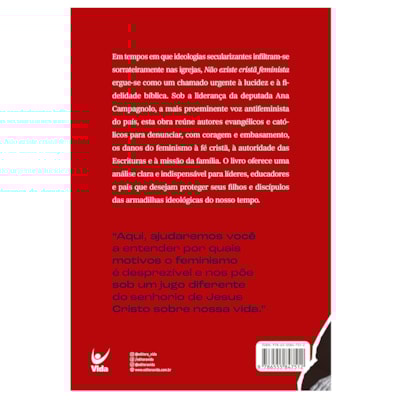 Segunda imagem do produto Não Existe Cristã Feminista | Ana Campagnolo