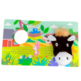 Segunda imagem do produto Nico, O Cavalo Gentil | Livro Fantoche