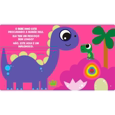 Segunda imagem do produto No Mundo dos Dinossauros | Quem é Quem? | Capa Dura e Feltro