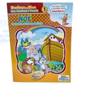 Noé o Homem Salvo do Dilúvio | Histórias da Bíblia Com Princípios e Valores 1