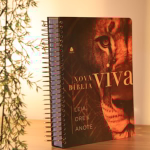 Segunda imagem do produto Nova Bíblia Viva Com Espaço para Anotação | Letra Normal | Capa Espiral Força e Poder