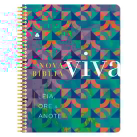 Nova Bíblia Viva Com Espaço para Anotação | Letra Normal | Capa Espiral Nova Vida