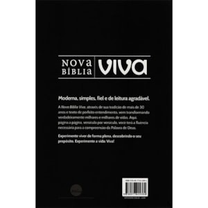 Segunda imagem do produto Nova Bíblia Viva Leão de Judá | NBV | Letra Normal | Capa Brochura