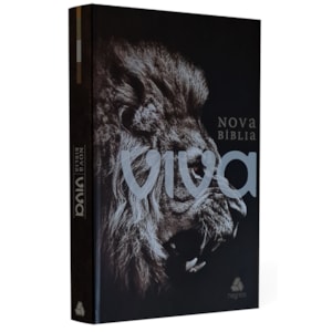 Nova Bíblia Viva Leão Rugindo | NBV | Letra Normal | Capa Dura