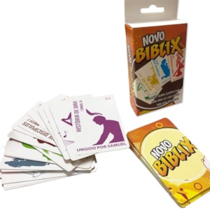 Segunda imagem do produto Novo Biblix Histórias em Quadrinhos + Jogo de Cartas (Brinde)