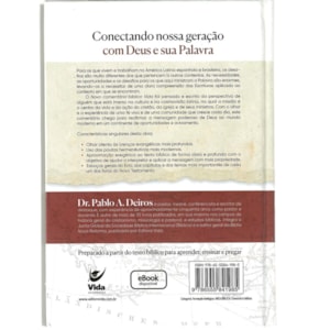 Segunda imagem do produto Novo Comentário Bíblico Vida | Lucas | Capa Dura