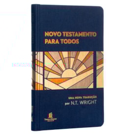 Novo Testamento Para Todos | Leitura Perfeita | Capa Tecido Azul