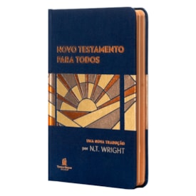 Segunda imagem do produto Novo Testamento Para Todos | Leitura Perfeita | Capa Tecido Azul