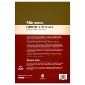 Segunda imagem do produto Números | Comentário Esperança | Antigo Testamento | Gerhard Maier