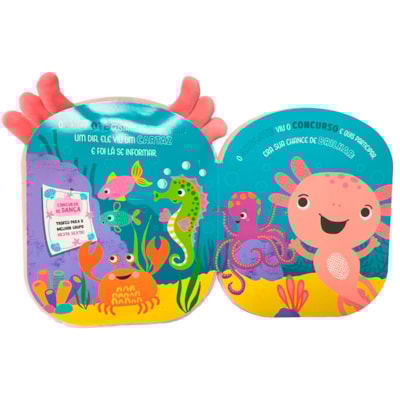 Segunda imagem do produto O Axolote Dançarino | Capa Pelúcia