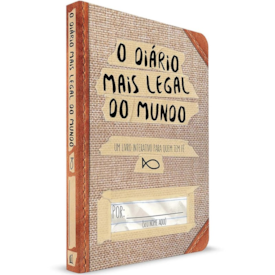 Segunda imagem do produto O Diário Mais Legal do Mundo | Um Livro Interativo Para Quem Tem Fé