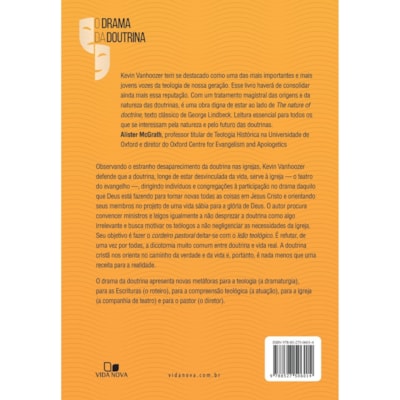 Segunda imagem do produto O Drama da Doutrina | Kevin J. Vanhoozer