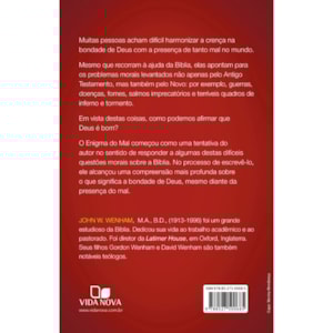Segunda imagem do produto O Enigma do mal | John W. Wenham