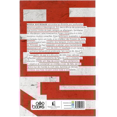 Segunda imagem do produto O Evangelho da Paz e o Discurso de Ódio | Daniel Guanaes e outros