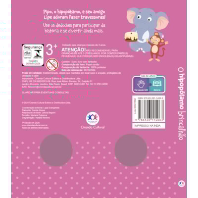Segunda imagem do produto O Hipopótamo Brincalhão | Ciranda Cultural
