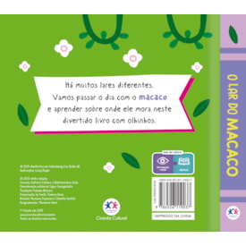 Segunda imagem do produto O Lar do Macaco | Ciranda Cultural