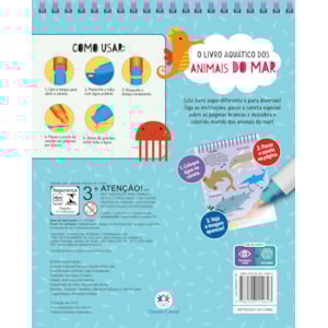 Segunda imagem do produto O livro aquatico dos animais do mar