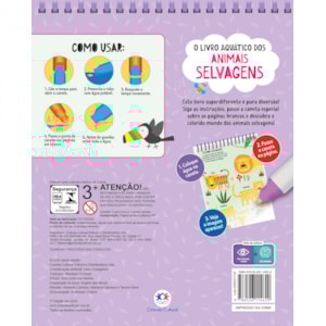 Segunda imagem do produto O livro aquatico dos animais selvagens