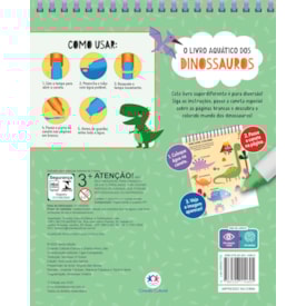 Segunda imagem do produto O livro aquatico dos dinossauros