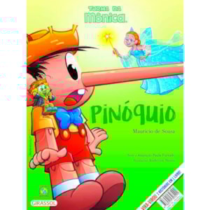 Segunda imagem do produto O Mágico de Oz e Pinóquio | 2 Histórias em 1 Livro | Vira - Virou
