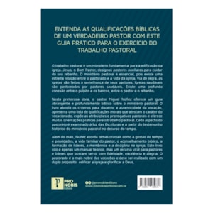 Segunda imagem do produto O Ministério de Um Pastor | Miguel Nuñez