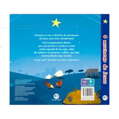 Segunda imagem do produto O Nascimento de Jesus | Com Abas Desdobráveis