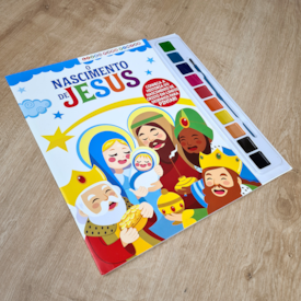 Segunda imagem do produto O Nascimento de Jesus | Livro para Pintar